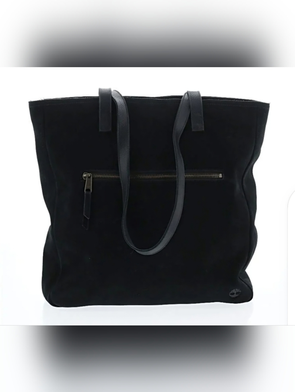 EUC Timberland Large Black Leather/suede Tote